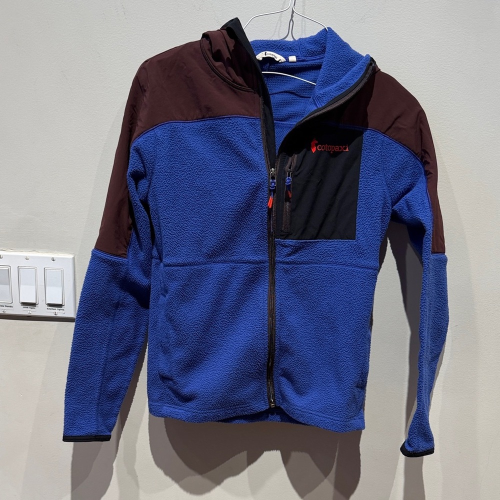 Cotopaxi Hooded Fleece Full-Zip Jacket size small